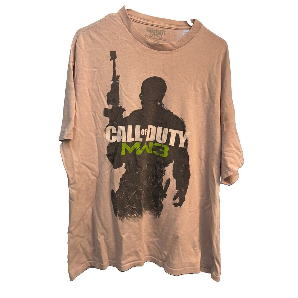 Call of Duty MW3 Modern Warfare 3 T-Shirt Mens 2XL 2011 Video Game Promo